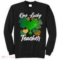 St Patrick's Day One Lucky Teacher Sweatshirt thumb 0