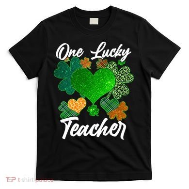 St Patrick's Day One Lucky Teacher T-Shirt