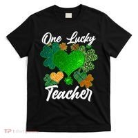 St Patrick's Day One Lucky Teacher T-Shirt thumb 0