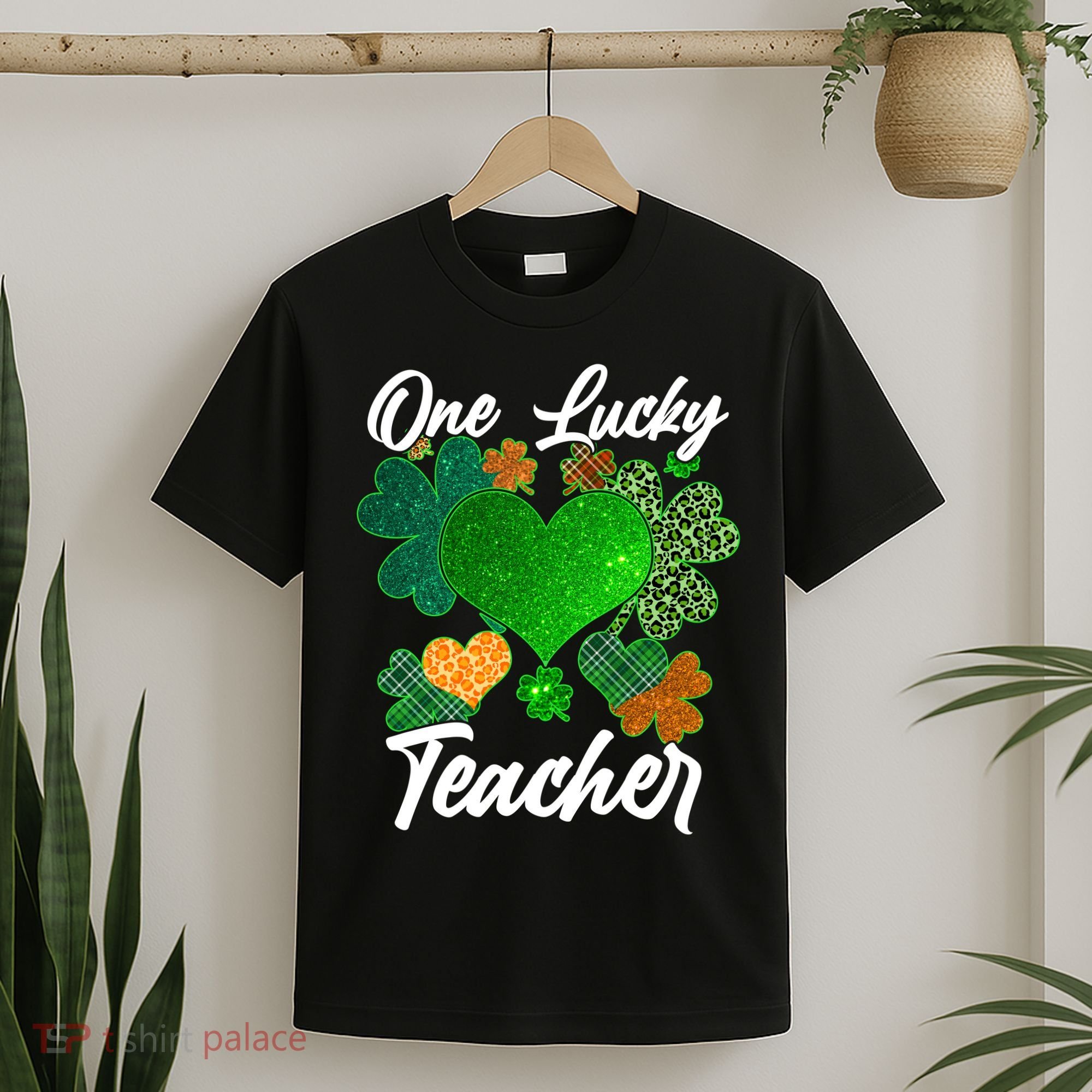 St Patrick's Day One Lucky Teacher T-Shirt