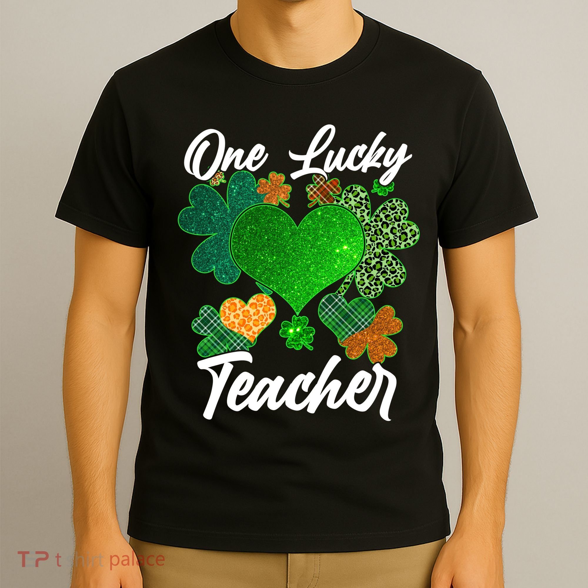 St Patrick's Day One Lucky Teacher T-Shirt