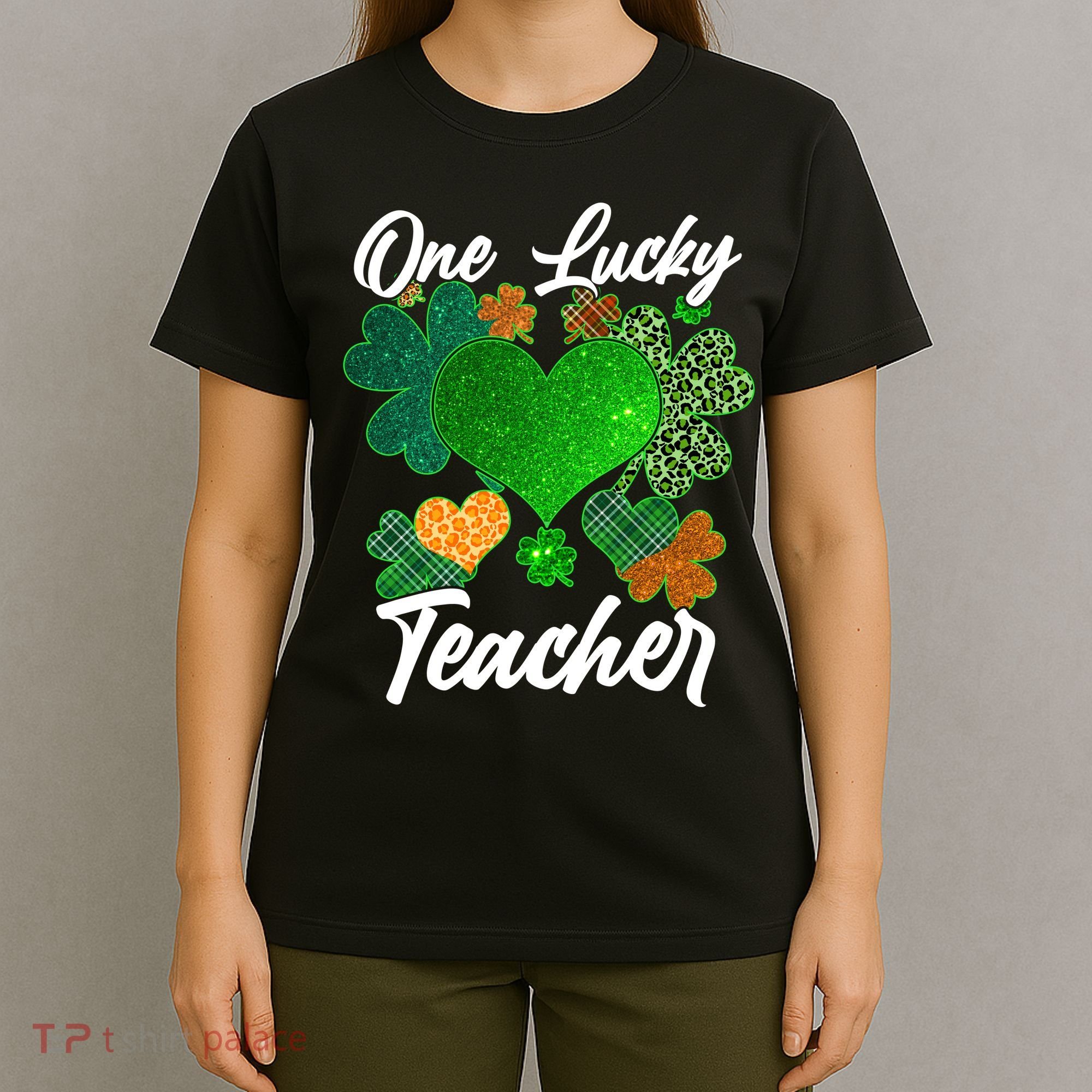St Patrick's Day One Lucky Teacher T-Shirt