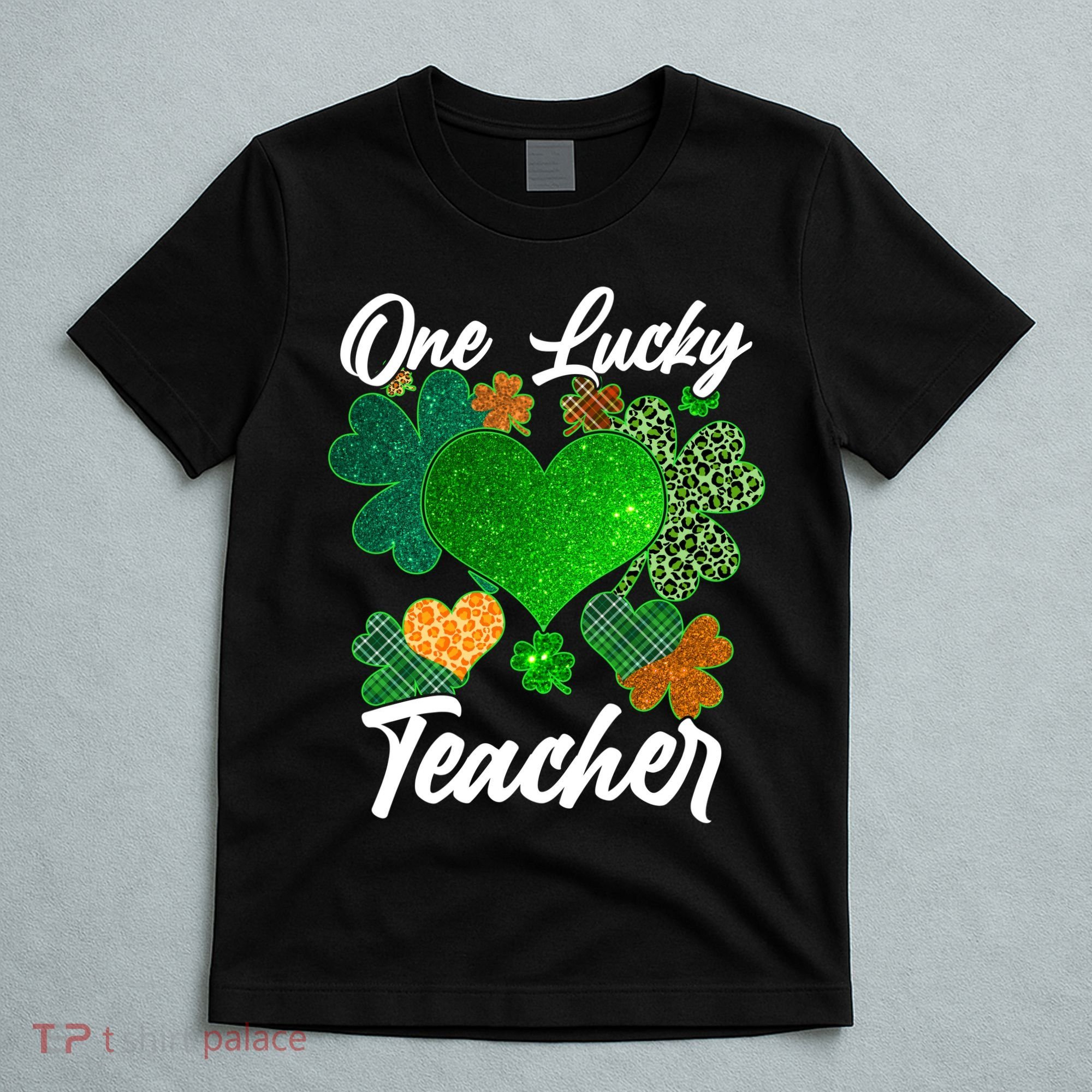St Patrick's Day One Lucky Teacher T-Shirt