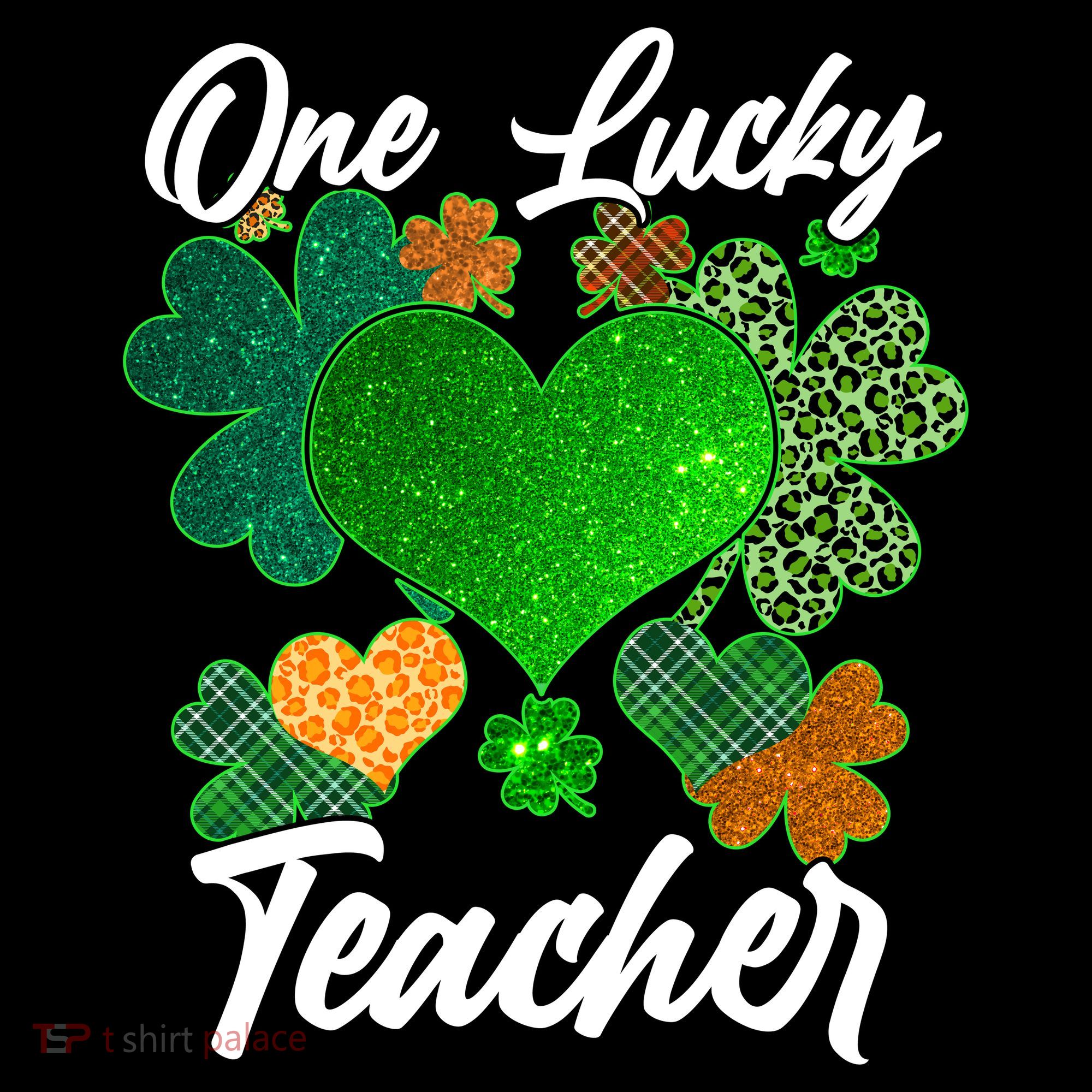St Patrick's Day One Lucky Teacher Bucket Hat
