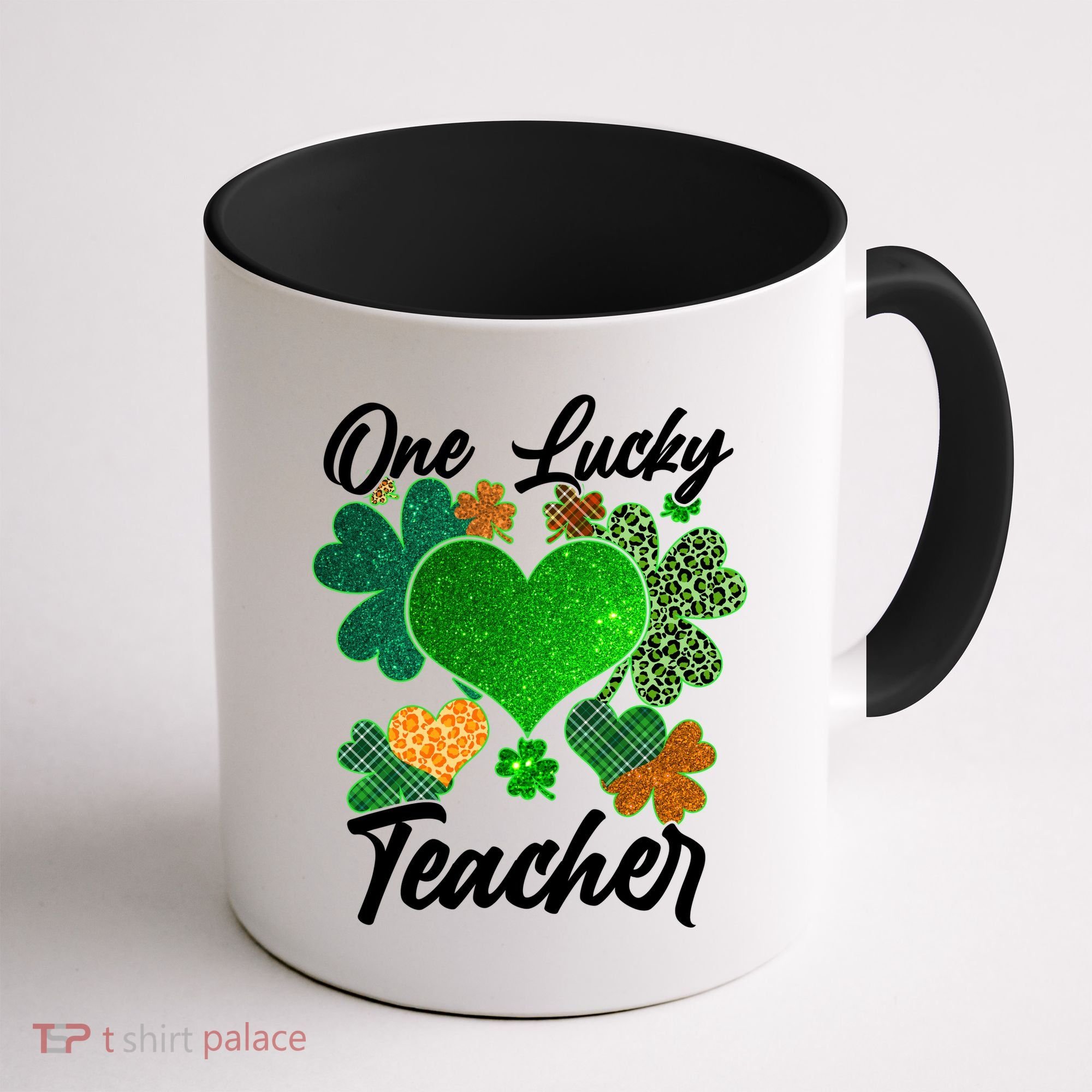 St Patrick's Day One Lucky Teacher Coffee Mug
