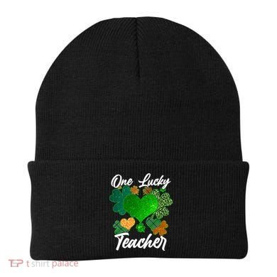 St Patrick's Day One Lucky Teacher Beanie