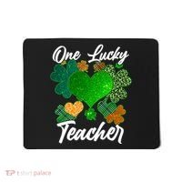 St Patrick's Day One Lucky Teacher Mousepad thumb 0