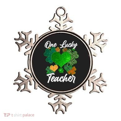 St Patrick's Day One Lucky Teacher Ornament