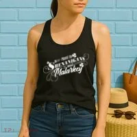 St Patrick's Day Prone To Shenanigans And Malarkey Women's Tank Top thumb 2