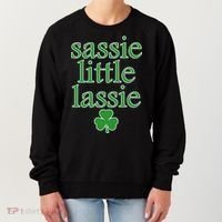 St Patrick's Day Sassie Little Lassie  Women's Sweatshirt thumb 0