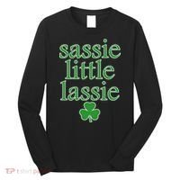 St Patrick's Day Sassie Little Lassie  Long Sleeve Shirt thumb 0