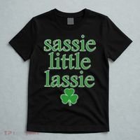 St Patrick's Day Sassie Little Lassie  T-Shirt thumb 5