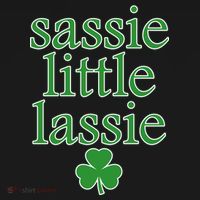 St Patrick's Day Sassie Little Lassie  Toddler Hoodie thumb 2