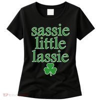 St Patrick's Day Sassie Little Lassie  Women's T-Shirt thumb 0