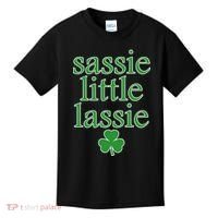 St Patrick's Day Sassie Little Lassie  Kids T-Shirt thumb 0