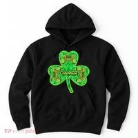 St Patrick's Day Shamrock Gamer Hoodie thumb 0