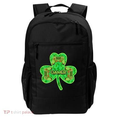 St Patrick's Day Shamrock Gamer Backpack