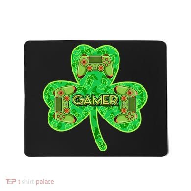 St Patrick's Day Shamrock Gamer Mousepad