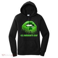 St Patrick's Day Shamrock Irish Lips Women's Hoodie thumb 0