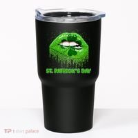 St Patrick's Day Shamrock Irish Lips Tumbler thumb 0