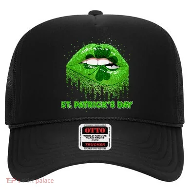 St Patrick's Day Shamrock Irish Lips Hat