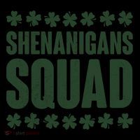 St Patrick's Day Shenanigans Squad Shamrocks Clover Coffee Mug thumb 5