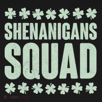 St Patrick's Day Shenanigans Squad Shamrocks Clover Women's Tank Top thumb 5