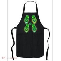 St Patrick's Day Sugar Skulls Apron thumb 0