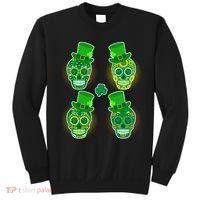 St Patrick's Day Sugar Skulls Sweatshirt thumb 0