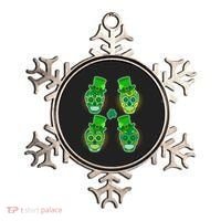 St Patrick's Day Sugar Skulls Ornament thumb 0