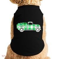 St Patrick's Day Truck Full of Clovers Doggie Tank thumb 0