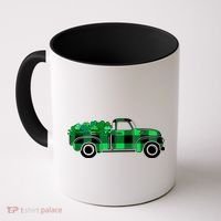 St Patrick's Day Truck Full of Clovers Coffee Mug thumb 0