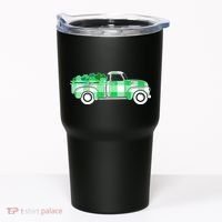 St Patrick's Day Truck Full of Clovers Tumbler thumb 0