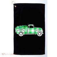 St Patrick's Day Truck Full of Clovers Golf Towel thumb 0