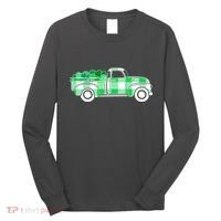 St Patrick's Day Truck Full of Clovers Long Sleeve Shirt thumb 0