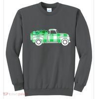 St Patrick's Day Truck Full of Clovers Sweatshirt thumb 0