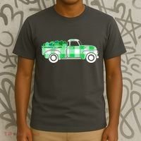 St Patrick's Day Truck Full of Clovers T-Shirt thumb 3