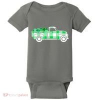 St Patrick's Day Truck Full of Clovers Baby Bodysuit thumb 0