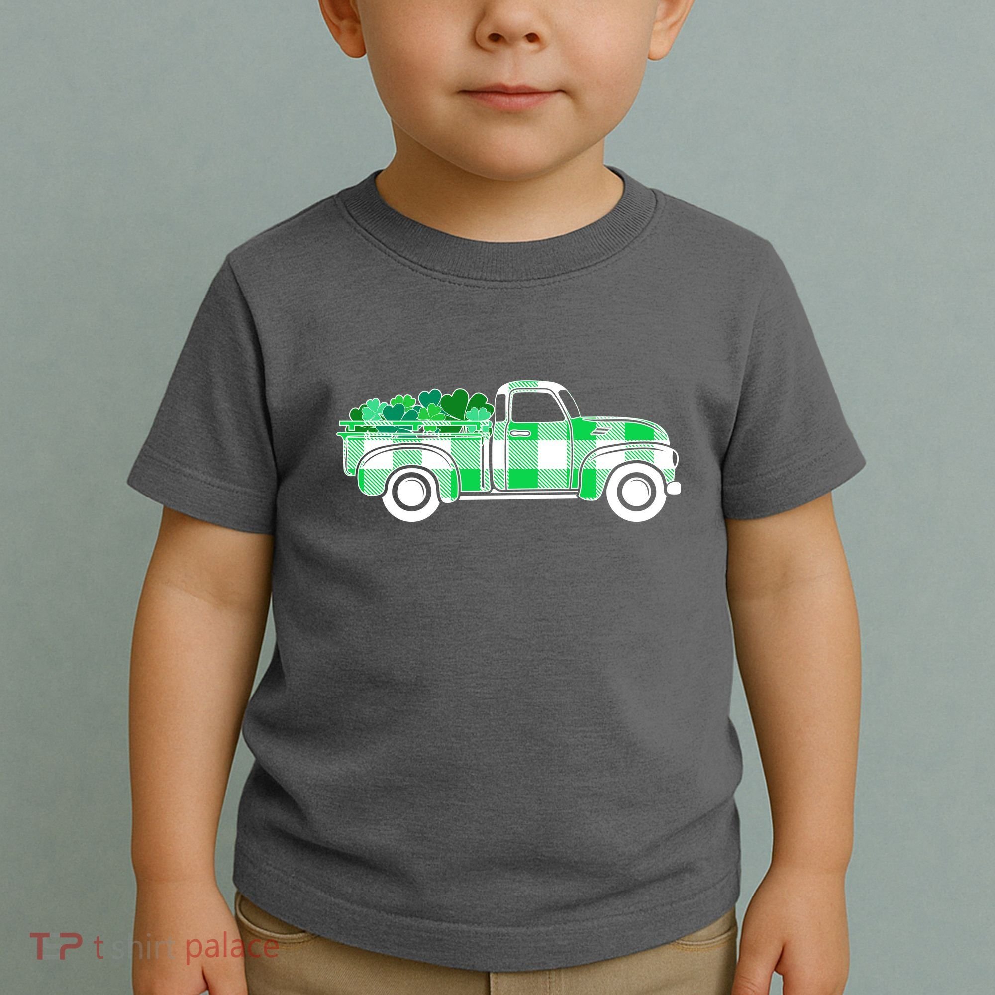 St Patrick's Day Truck Full of Clovers Toddler T-Shirt