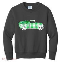 St Patrick's Day Truck Full of Clovers Kids Sweatshirt thumb 0