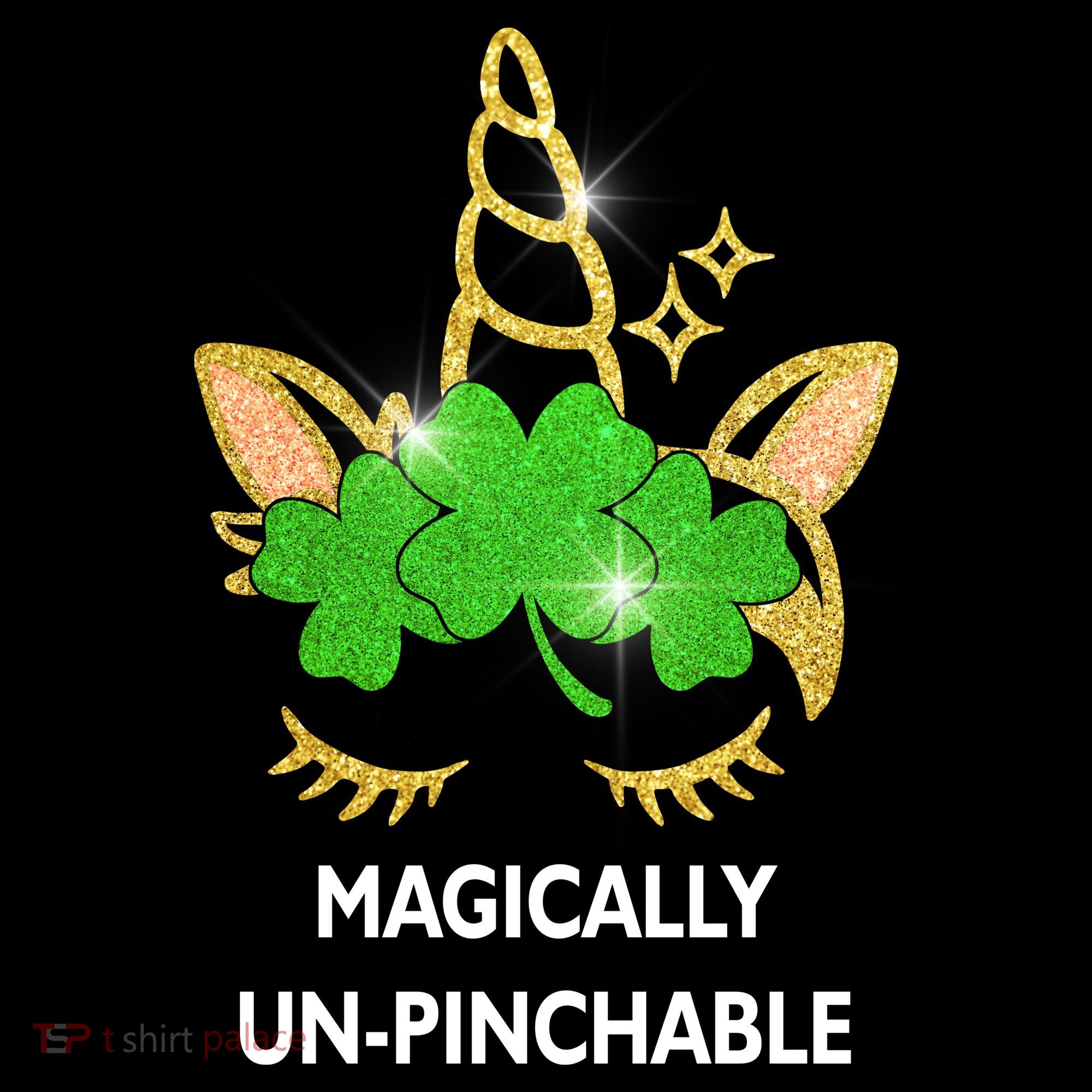 St Patrick's Day Unicorn Magically Un-Pinchable Baby Bodysuit