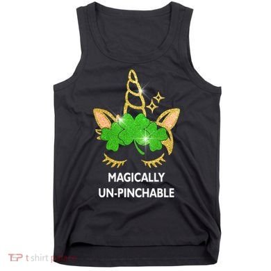 St Patrick's Day Unicorn Magically Un-Pinchable Tank Top