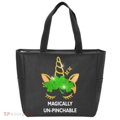 St Patrick's Day Unicorn Magically Un-Pinchable Tote Bag