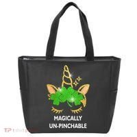St Patrick's Day Unicorn Magically Un-Pinchable Tote Bag thumb 0