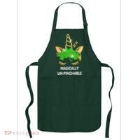 St Patrick's Day Unicorn Magically Un-Pinchable Apron thumb 0