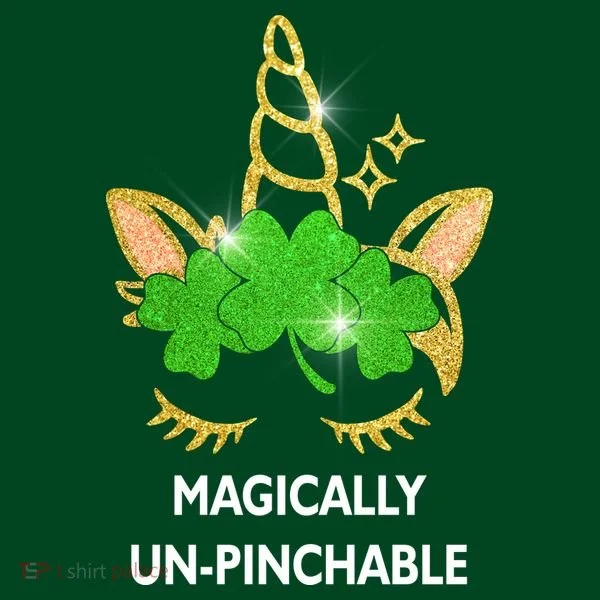 St Patrick's Day Unicorn Magically Un-Pinchable Sweatshirt