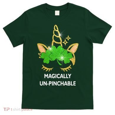 St Patrick's Day Unicorn Magically Un-Pinchable T-Shirt