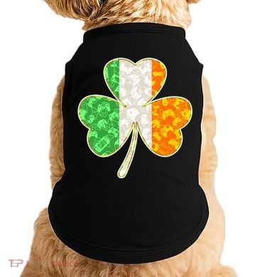 St Patrick's Day Video Gamer Shamrock Clover Doggie Tank