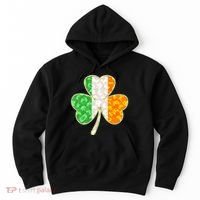 St Patrick's Day Video Gamer Shamrock Clover Hoodie thumb 0