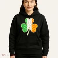 St Patrick's Day Video Gamer Shamrock Clover Hoodie thumb 5